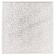 Square Silver Cake Board 559mm (22