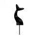 Make A Wish Black - Mermaid Tail Acrylic Cupcake Topper