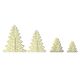 JEM Christmas Cutters - 3D Christmas Trees Set of 8