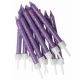 Anniversary House - Purple Glitter Candles x 12