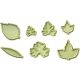 JEM Foliage Cutters - Mixed Leaves Set 2 Set of 7