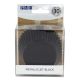 Metallic Cupcake Cases Black x 30