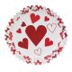 Cupcake Cases Love Heart x 30