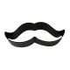 Anniversary House Moustache Cookie Cutter