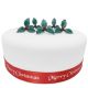 Anniversary House Holly & Berries Cake Topper Picks x 5