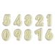 JEM Novelty Cutters - Numerals Set of 10