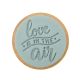 Sweet Stamp 'Love Is In The Air' Cookie/Cupcake Embosser