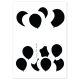 Edwin Weimer A4 Balloons Stencil