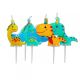 Anniversary House - Dino Party Pick Candles x 5