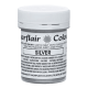 Lustre Chocolate Paint - 35g - Silver by Sugarflair
