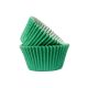Dark Green Muffin Cases x 50