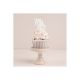 Make A Wish White Mrs & Mrs Cupcake Topper