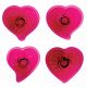 JEM Novelty Cutters - Fantasy Hearts Set of 4