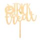Make A Wish Wood Trick or Treat Cupcake Topper