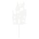 Make A Wish White Haunted House Cake Topper