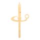 Make A Wish Birch Effect Christmas Candle Cupcake Topper