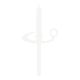Make A Wish White Christmas Candle Cupcake Topper
