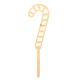 Make A Wish Birch Effect Candy Cane Cupcake Topper