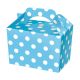 Blue Polka-Dot Cake And Sweet Box With Handle | Simply Making