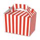 Red Striped Cake And Sweet Box With Handle | Simply Making