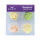 Lemon Flower & Leaf Edible Toppers (x16) – Culpitt