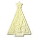 JEM Christmas Cutters - Christmas Scroll Tree (34 x 64mm / 1.3 x 2.5â€)