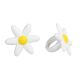 White Daisy Rings - Pack of 144