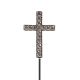 Diamante Cross Pic Cake Decoration