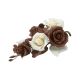 Gumpaste Rose Spray Chocolate 4.5