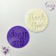 Sweet Treat Stamps Thank You - Embossing Stamp