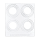 6 Size Circle Eddie Printer Tray