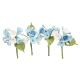 House of Cake Mini Rose Spray - Blue - Pack of 5