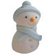 JNCakes - Snowman In Blue - Edible Cake Topper
