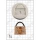 Handbag 2 Silicone Icing mould