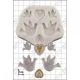 6 Doves & Hearts Silicone Icing mould