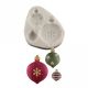 FPC Xmas Baubles Silicone Icing Mould
