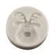 FPC Reindeer Head Silicone Icing Mould