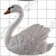 Swan (left) Silicone Icing Sugarcraft Mould