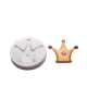 PRINCESS CROWN Silicone Icing Mould Set