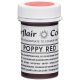 Sugarflair Poppy Red Tartranil Paste Concentrate Colouring - 400g