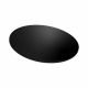 Simply Making 6 Inch - 5mm Black Round Gloss Masonite Board