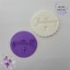 Sweet Treat Stamps Christening Cupcake & Cookie Embossing Stamp