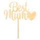 Make A Wish Birch Effect - Best Mum Cake Topper