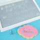 Sweet Stamp Mini Timeless Letter & Number Embossing Set