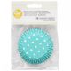 Wilton Blue Dots Baking Cups - Pack of 75