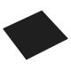 6 Inch - 5mm Black Square Matt Masonite Board by Simply Making