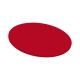 6 Inch - 5mm Red Round Matt Masonite Board by Simply Making