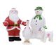 The Snowman and The Snowdog Luxury Resin Cake Decoration Set