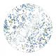9 Inch - Blue Glitter Round Display Cake Board by Simply Making