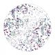 9 Inch - Mermaid Glitter Round Display Cake Board by Simply Making